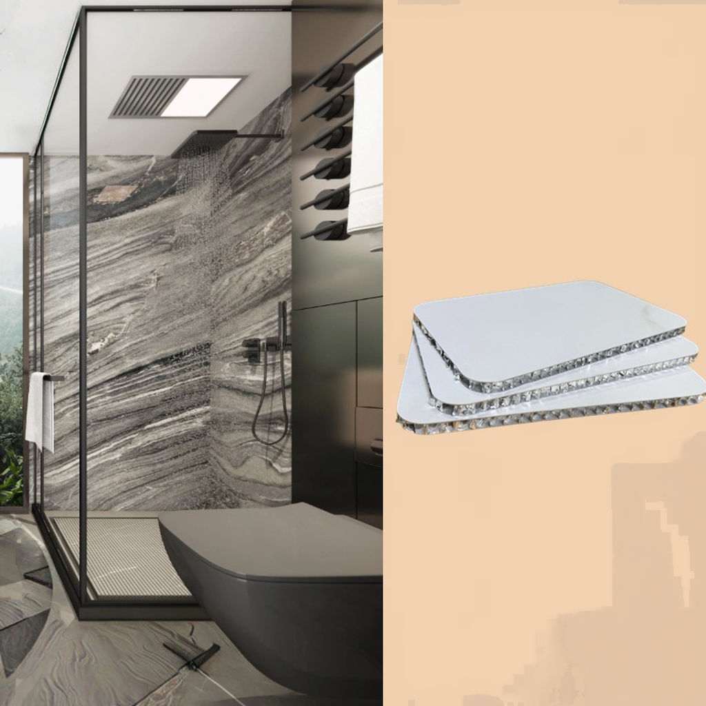Zero Formaldehyde Aluminum Beehive Panel Toilet Metal Material For Industrial Medical Public Places Hotel-for