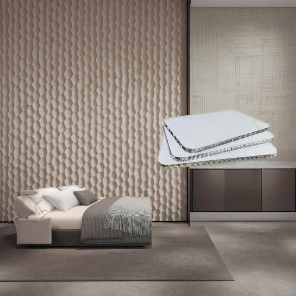 Aluminum Beehive Panel for Building Interior Decoration Metal Material Sandwich Board for Interior Design
