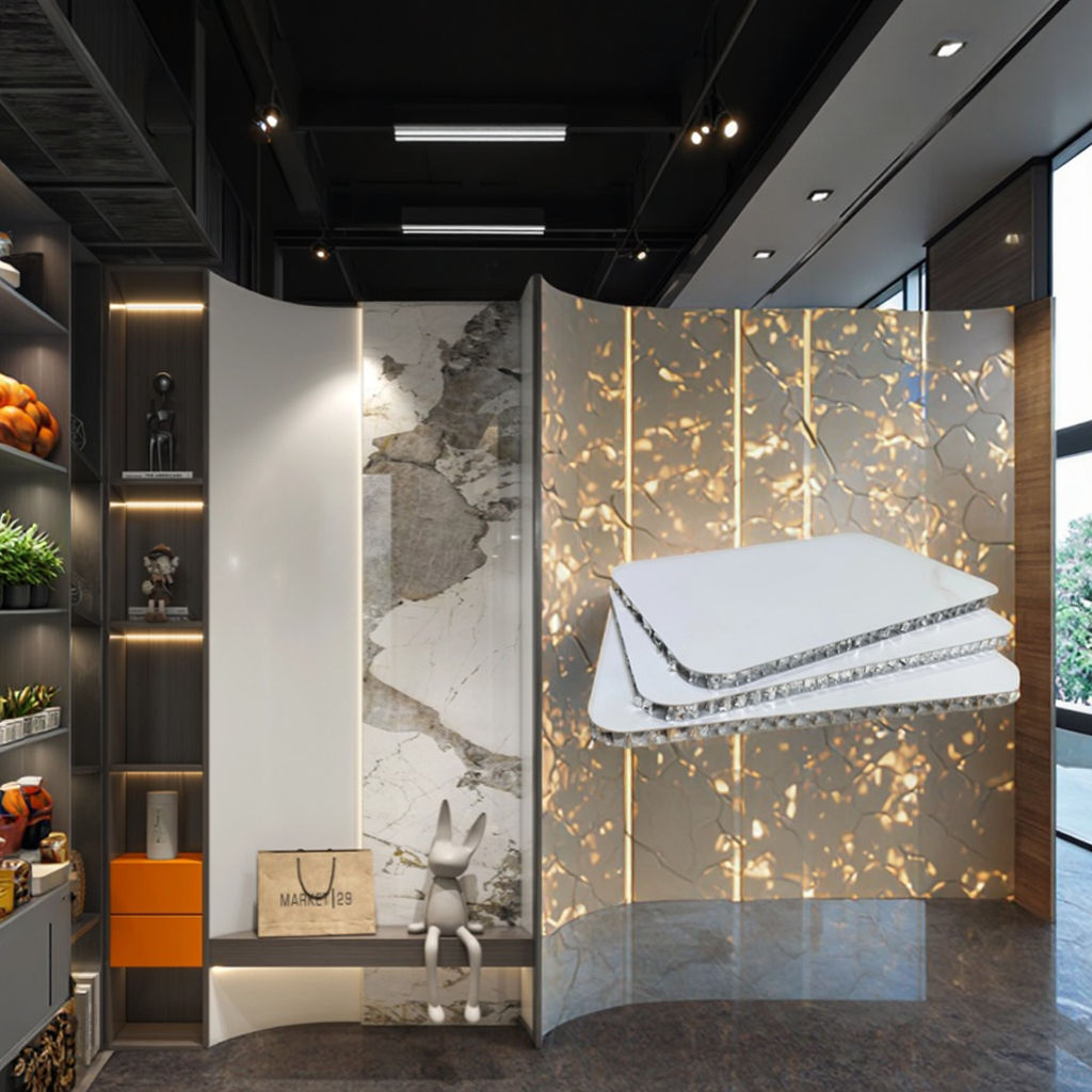 Corrosion Resistant Aluminum Beehive Panel For Doctors And Indoor Industrial Public Places For Decoration