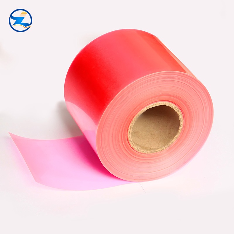 12 microns lime color soft pvc film pink blue pvc sheet