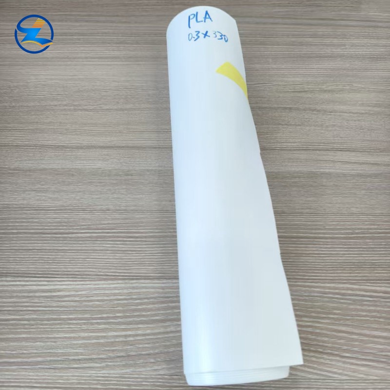 High Transparency PLA Biodegradable Film for Food Packaging, Industrial Wrapping