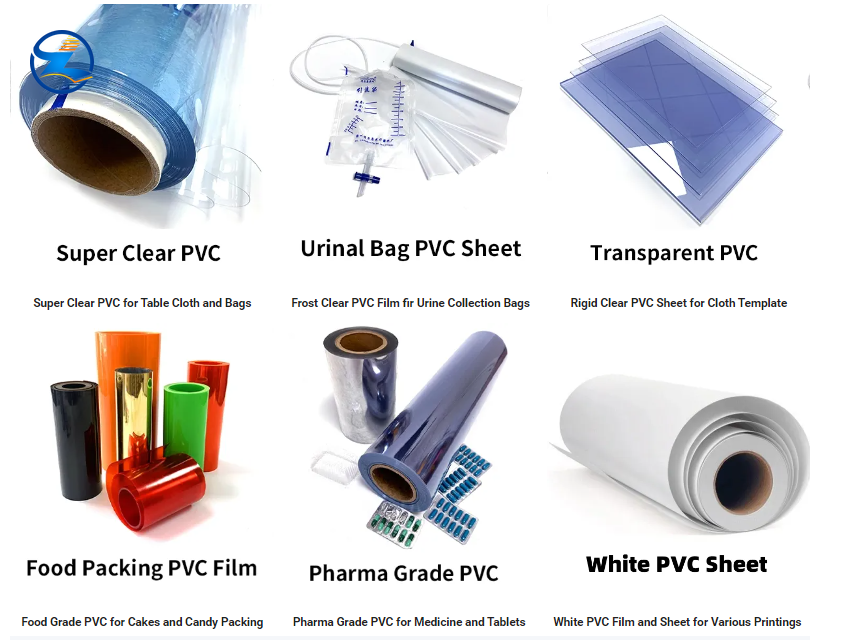 Eco-Friendly PVC Food Grade Clear Rigid PVC Sheet 