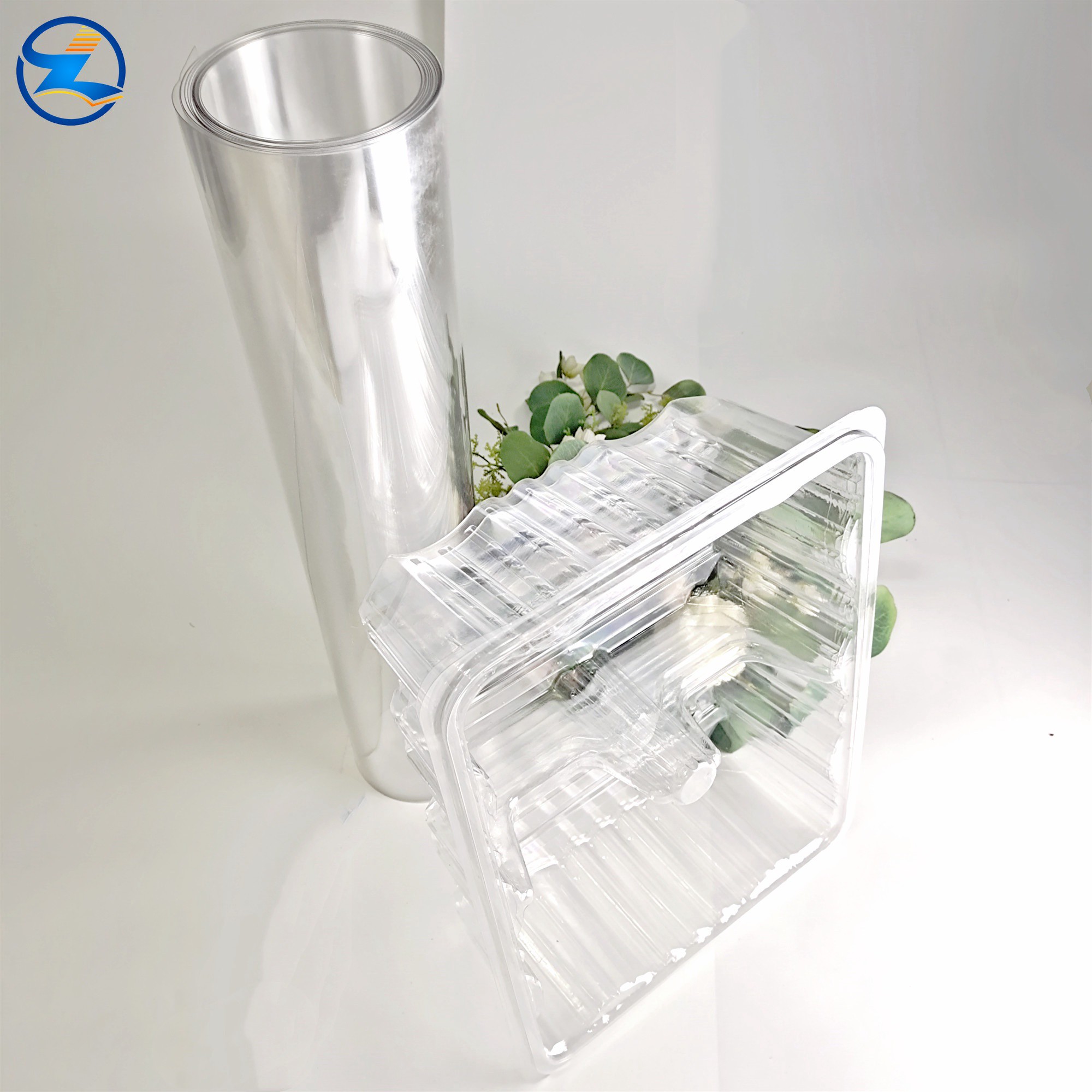 PET thermoforming plastic film for food punnet