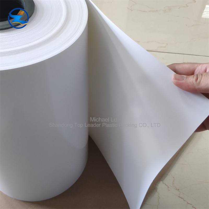 White Polystyrene film HIPS Sheets for coffee cup lids