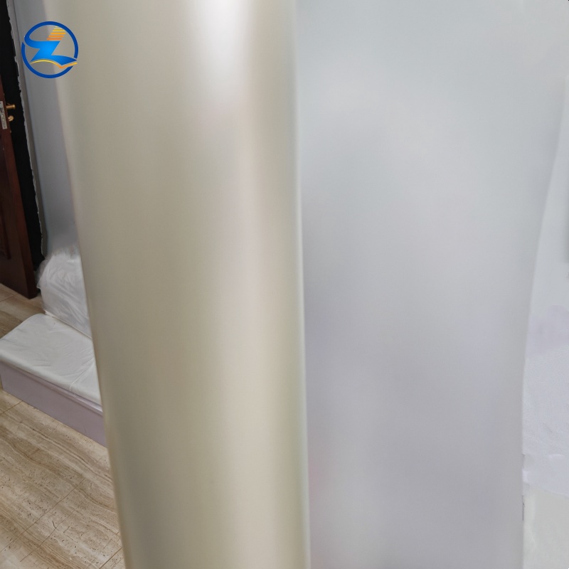 PVC Wall Panel Film, Transparent Frosted Wear-Resistant PVC Layer