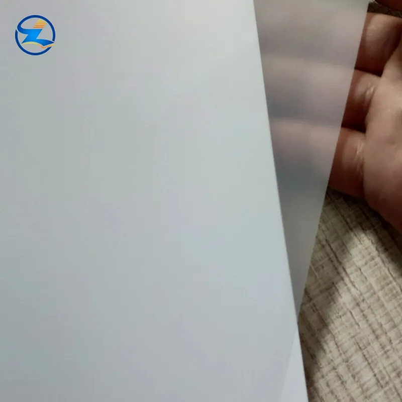 150 microns white pvc film for card manufacturing printing layer
