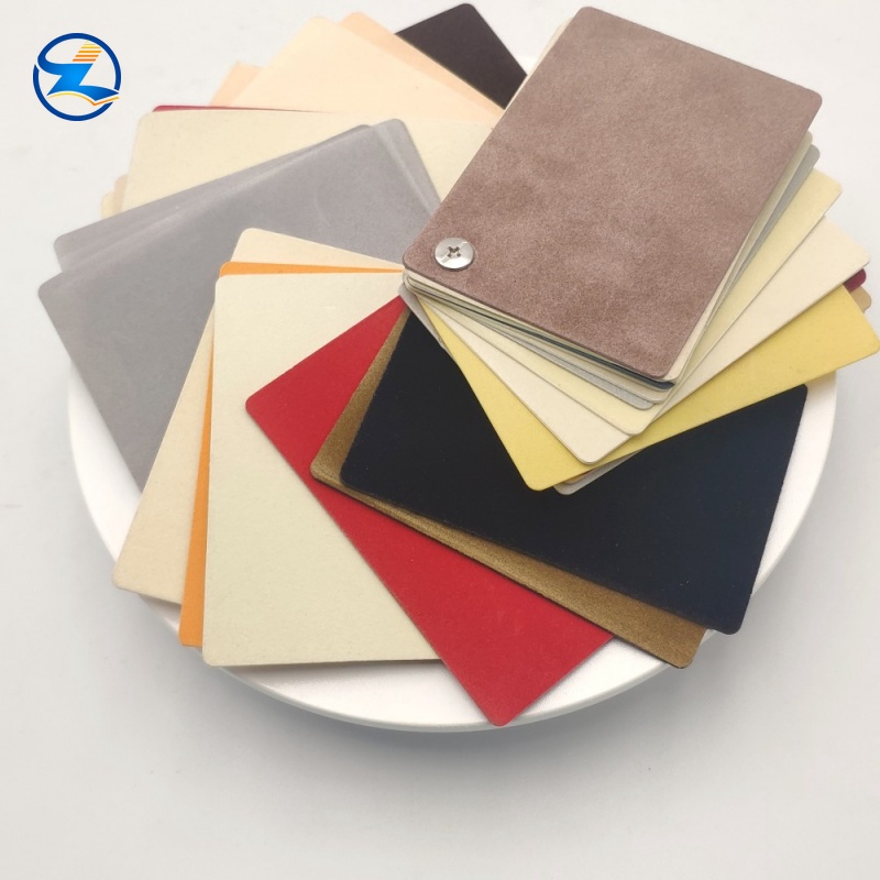 rigid pvc flocking sheets many colors