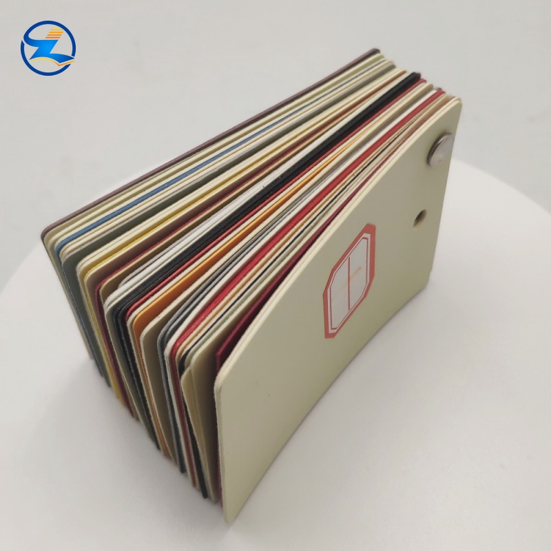 flocked pvc sheets many colors Plastic with velvet film