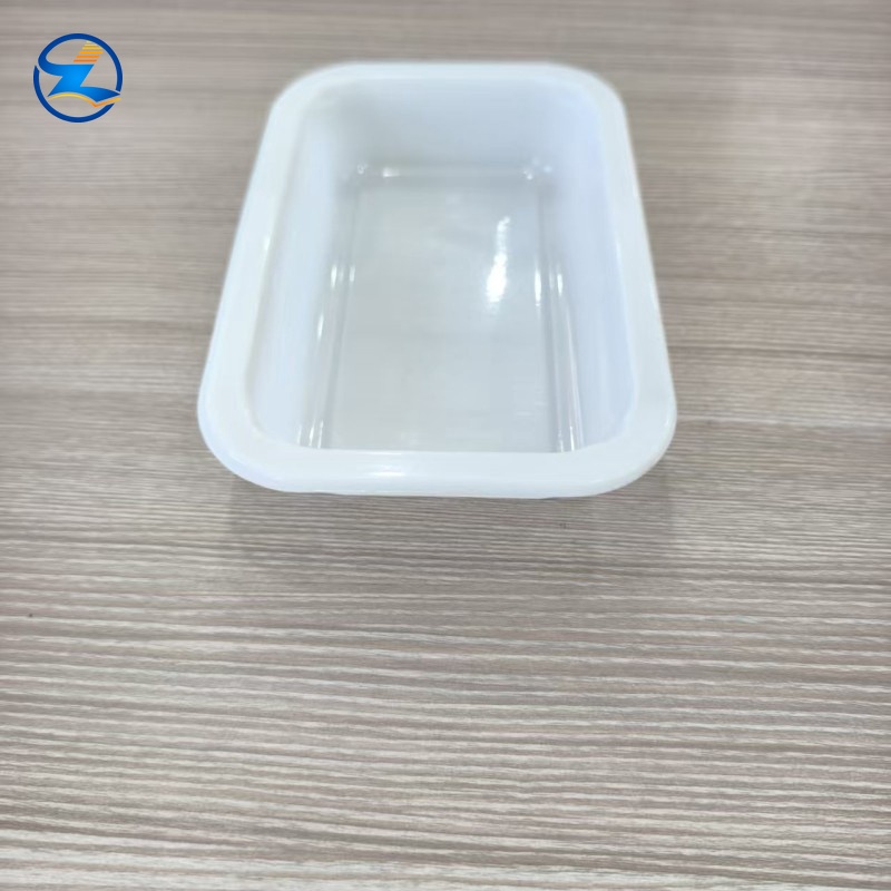  Disposable PET Rectangle Food Serving Tray