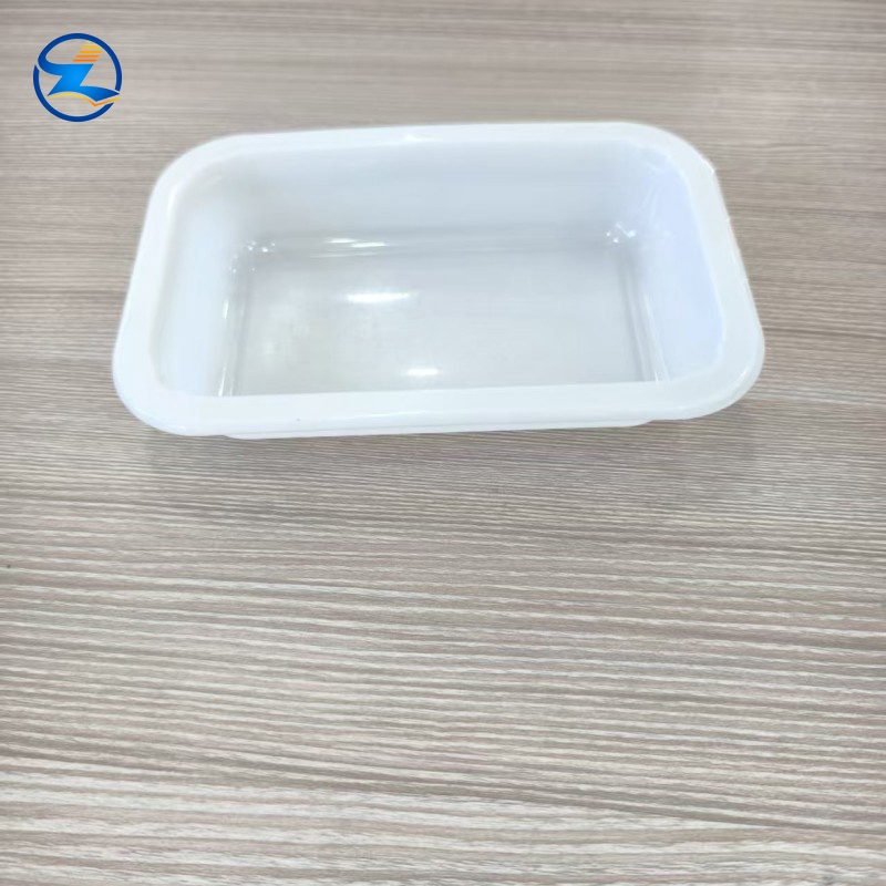  Disposable PET Rectangle Food Serving Tray