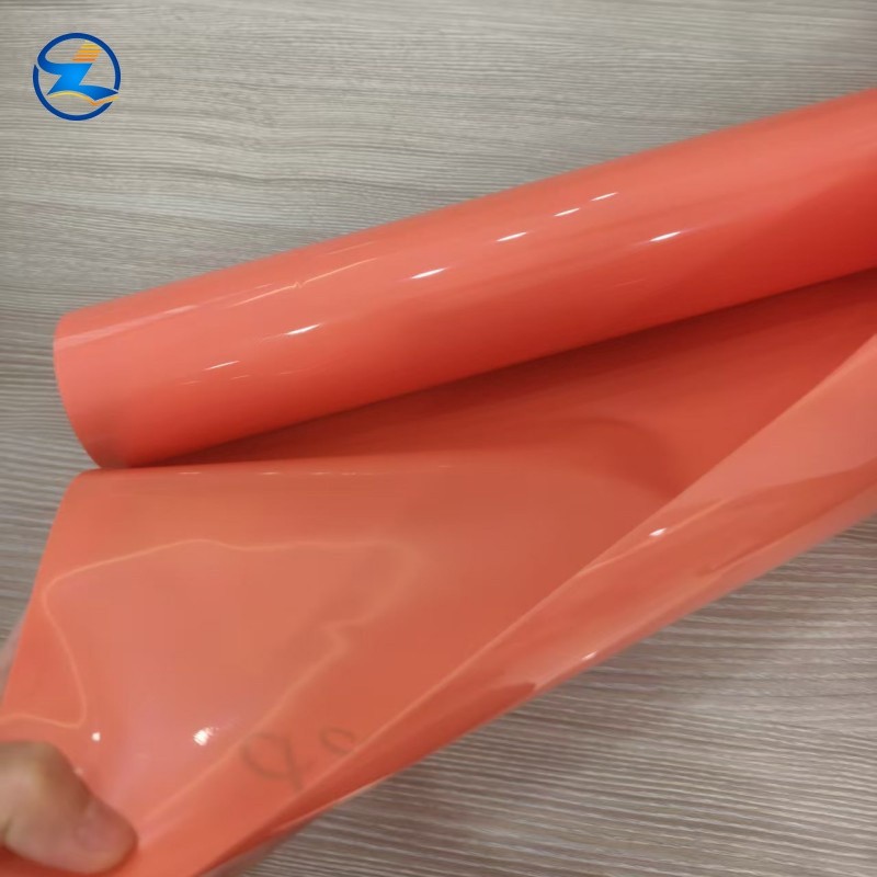 Pink PP rigid film-004 Customized Color Pink PP Rigid Film for Thermoforming