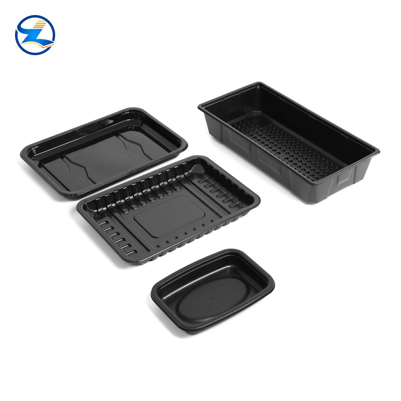 Food-Grade Black Polypropylene food container