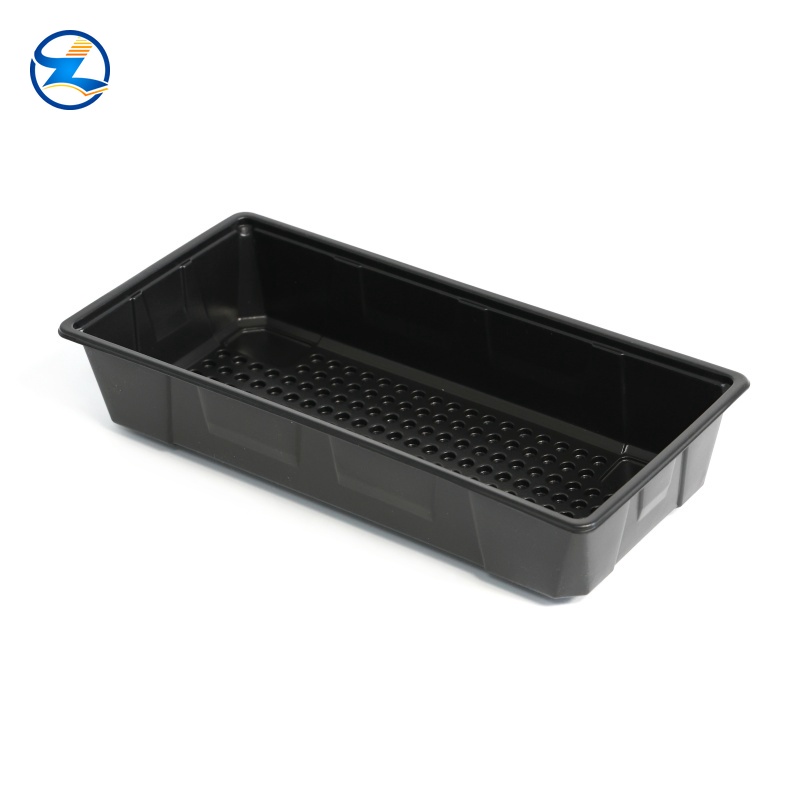 Food-Grade Black Polypropylene food container