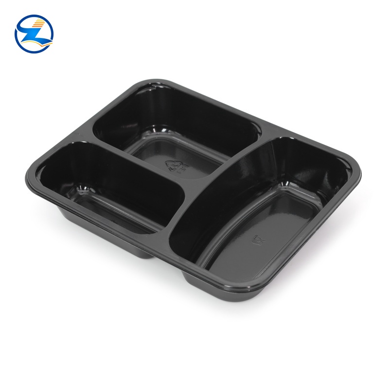 yellow PLA tray,colorful CPET tray, grey PP tray food grade