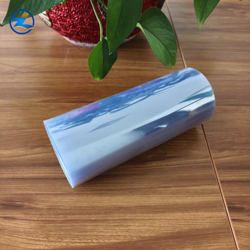 Clear PVC Film Roll Flexible Waterproof Oilproof Polyvinyl Chloride Packaging Film