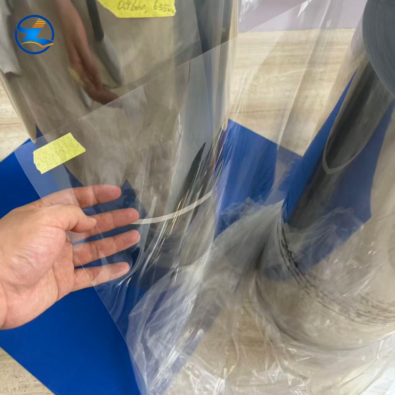 Transparent 0.46mm PET RPET Sheet Roll