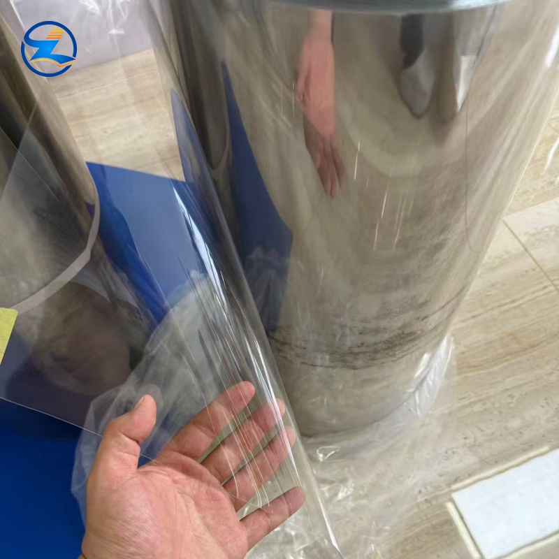 Transparent 0.46mm PET RPET Sheet Roll