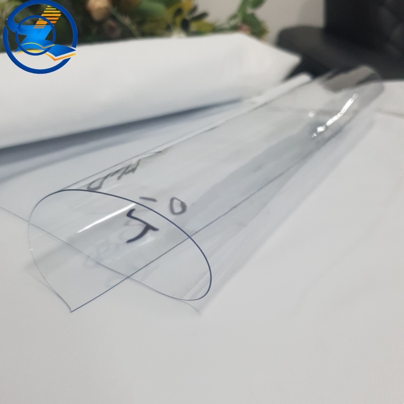 transparent 0.6mm super clear pvc film soft glass