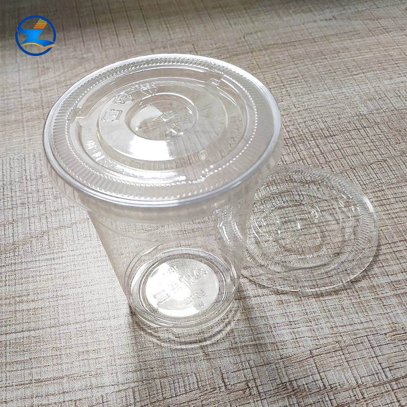 16oz Transparent, Recyclable PET Cups for Summer Cold Drinks