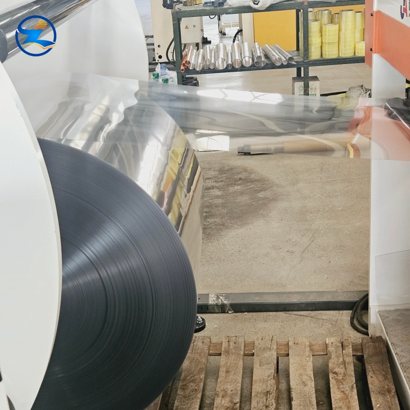 0.77mm Transparent RPET Film Jumbo Rolls (Recyclable)