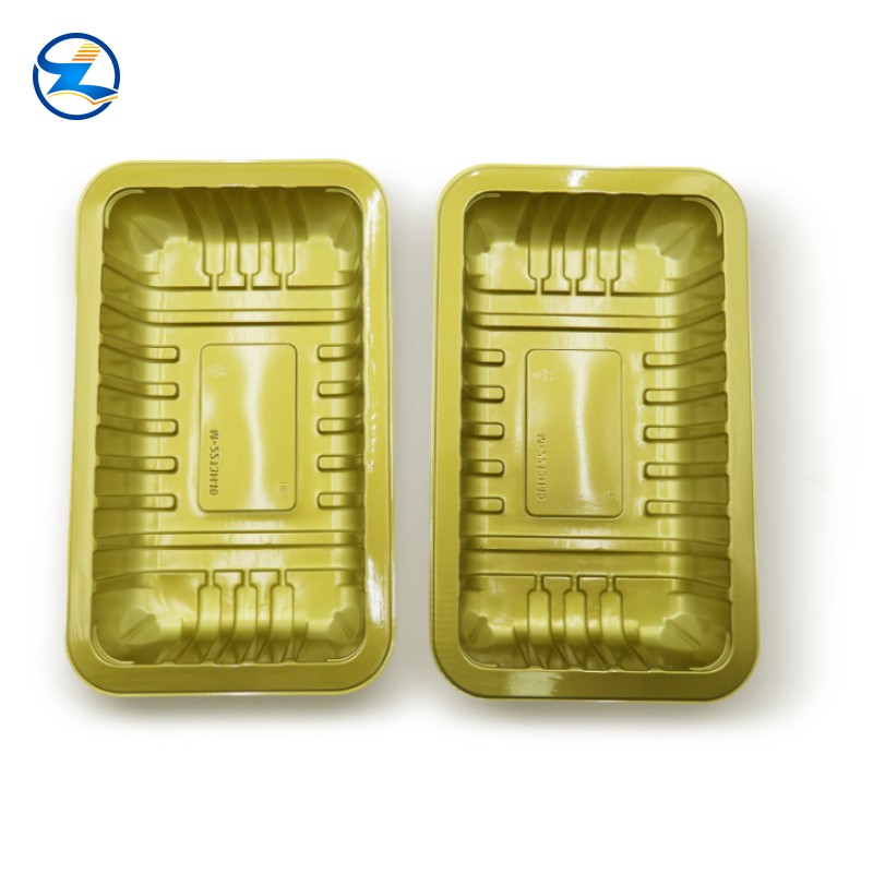 Golden PP Food Tray-001 Golden PP Food Tray-001