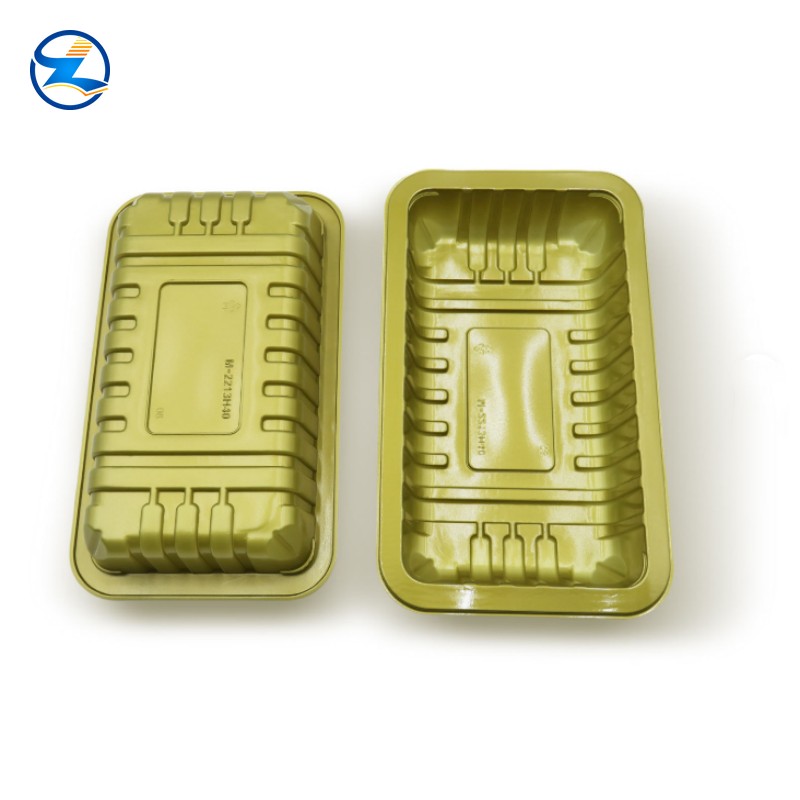 Golden PP Food Tray-002 Golden PP Food Tray-002
