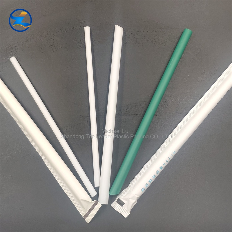 Compostable Straws for Room-Temperature Beverages (Various Sizes)