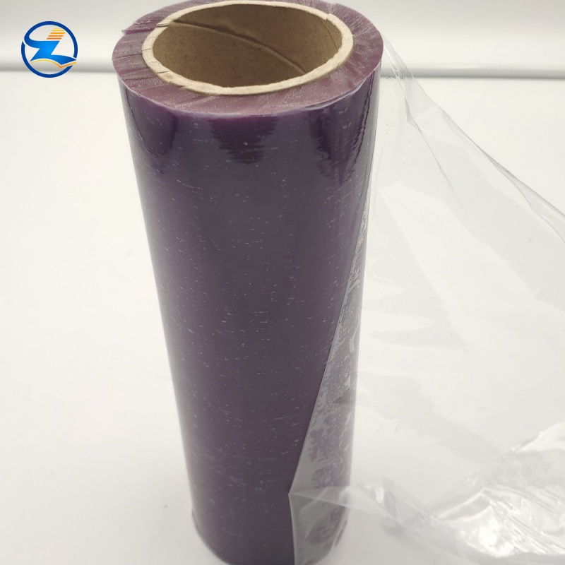 200 microns super clear flexible violet PVC wrap film