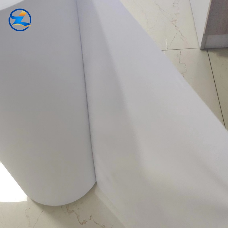 13mic flexible white pvc film embossed for urine bag