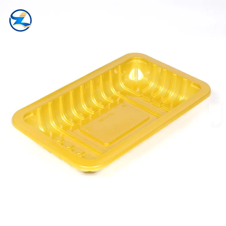 Disposable Colored Plastic PP Microwaveable Food Tray