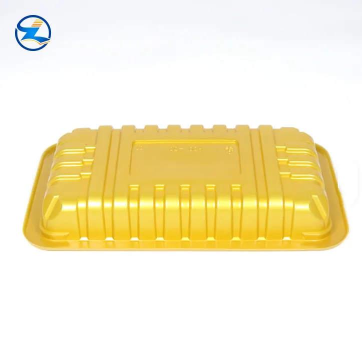 Disposable Colored Plastic PP Microwaveable Food Tray