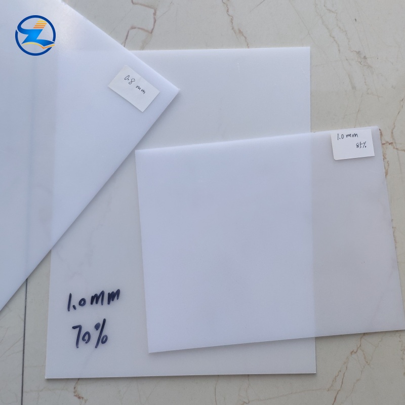 0.8MM PC Diffusion Sheet Thick Translucent Polycarbonate