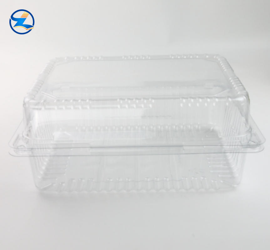 Disposable PET Food Tray Container Take- off Boxes