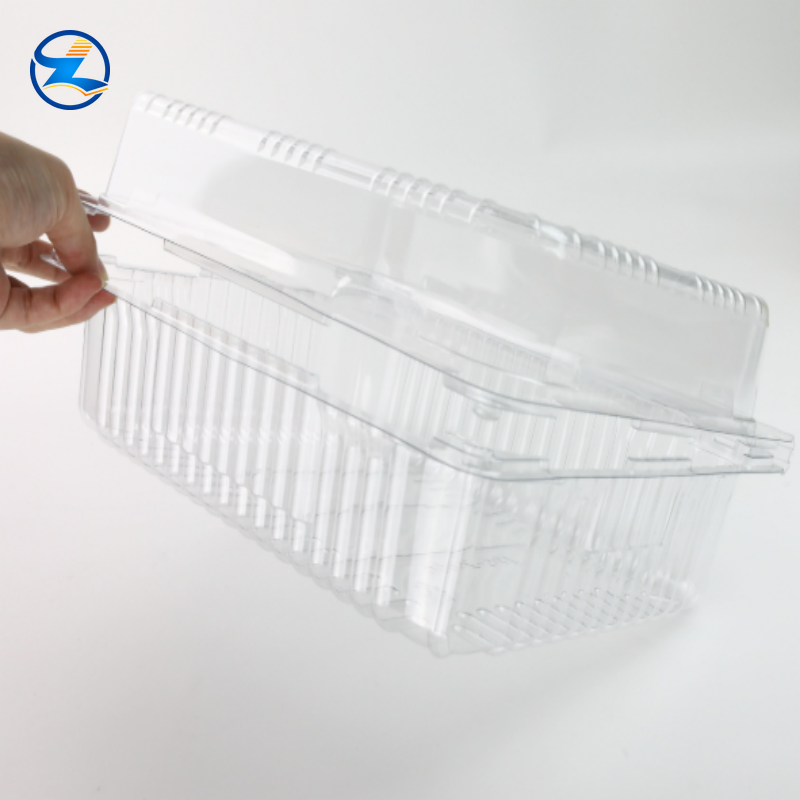Disposable PET Food Tray Container Take- off Boxes