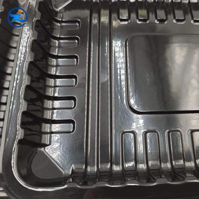 PET, PP and PS food trays