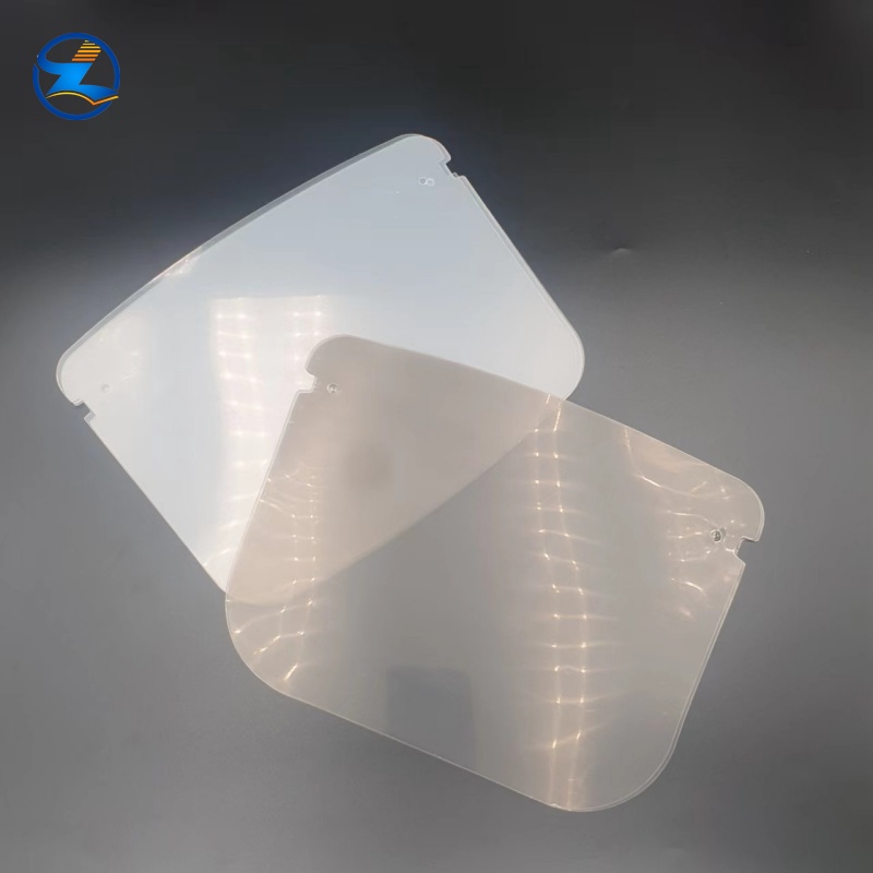 Transparent PET medical protective face shield
