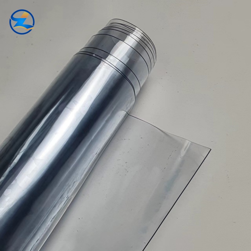 0.5mm flexible PVC Film high transparent soft glass-(1)