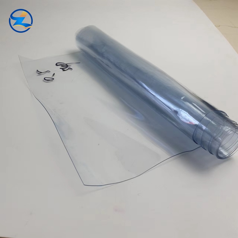 1MM flexible PVC Film high transparent soft glass