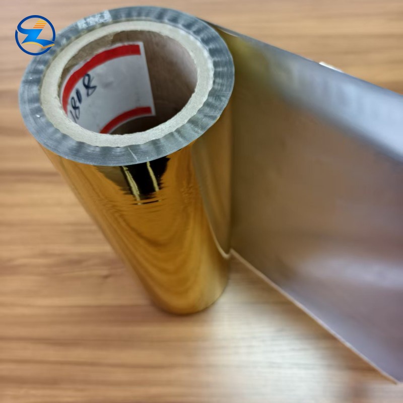 Silver/Golden Vacuum Metallized PE/BOPP/PET Film