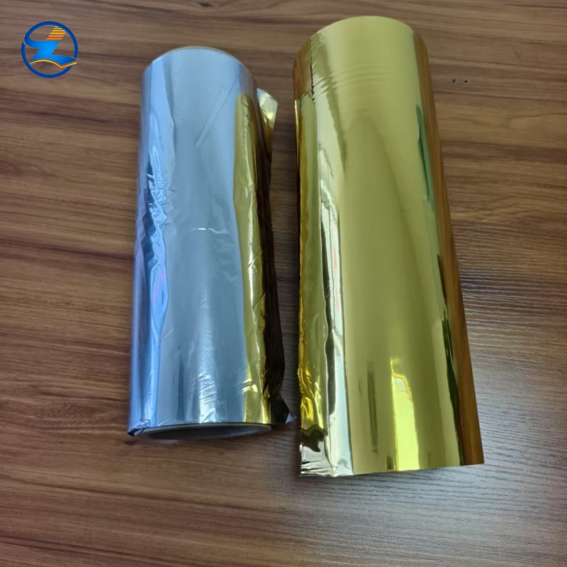 Gold Metallized BOPP Thermal Lamination Film Jumbo Roll