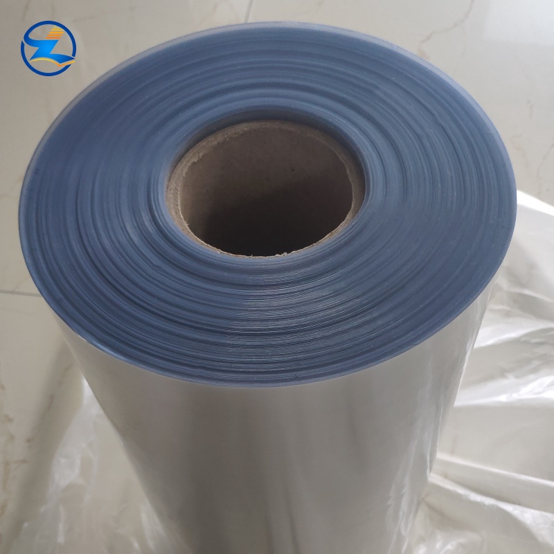 Rigid 0.25x640 mm pvc film large roll for Slitting