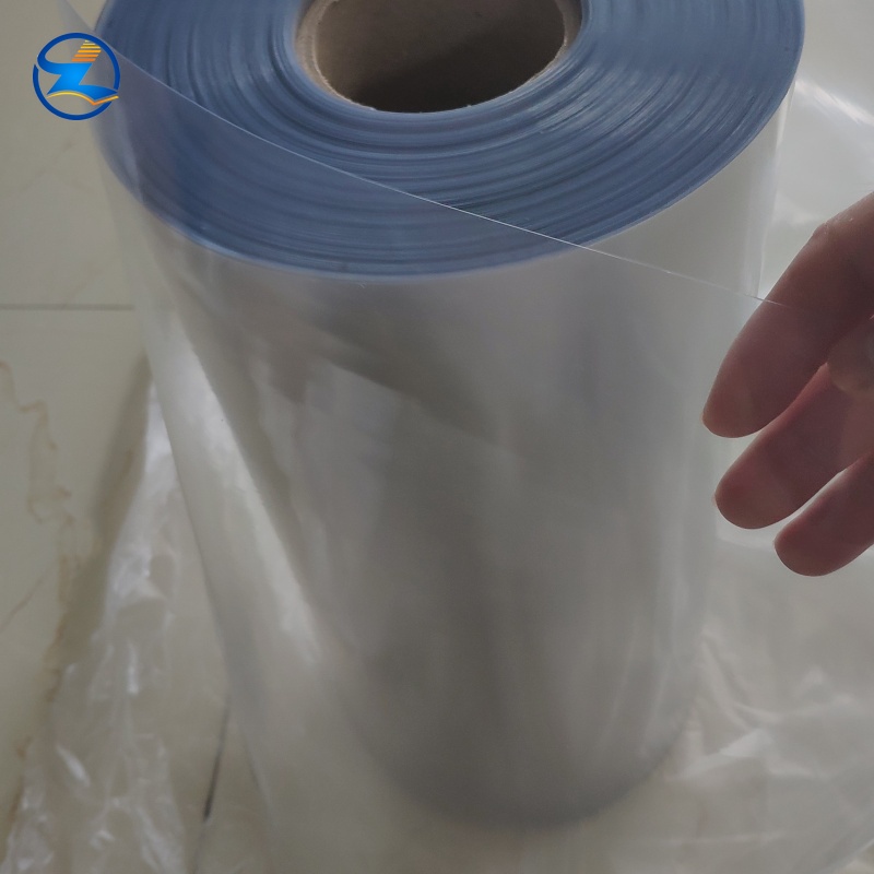 Rigid 0.25x640 mm pvc film large roll for Slitting