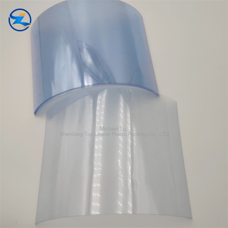 Clear light-blue PETG rigid sheet for medical blister packaging-(1)
