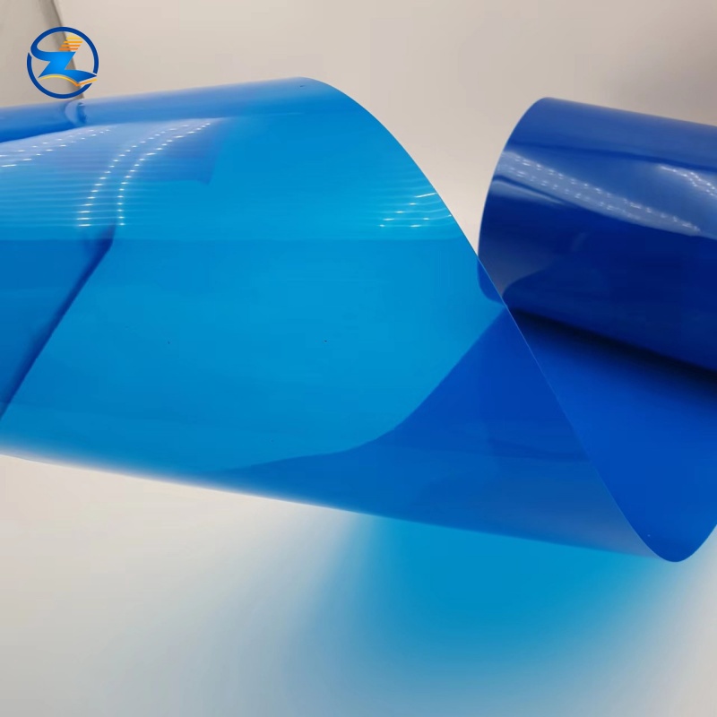 Premium Transparent Blue PVC Film for Industrial