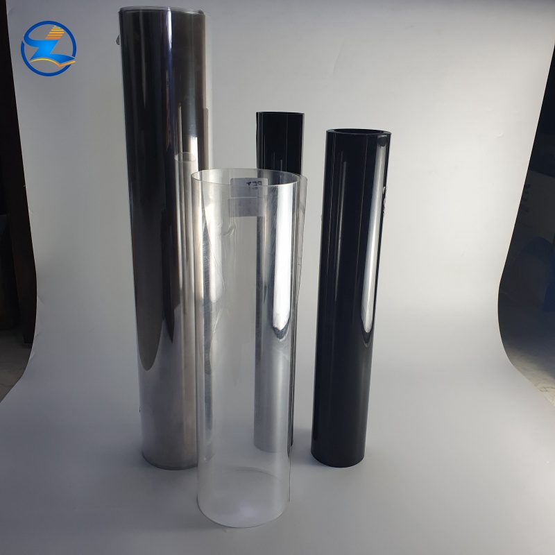 Black RPET film rigid sheet for thermoform