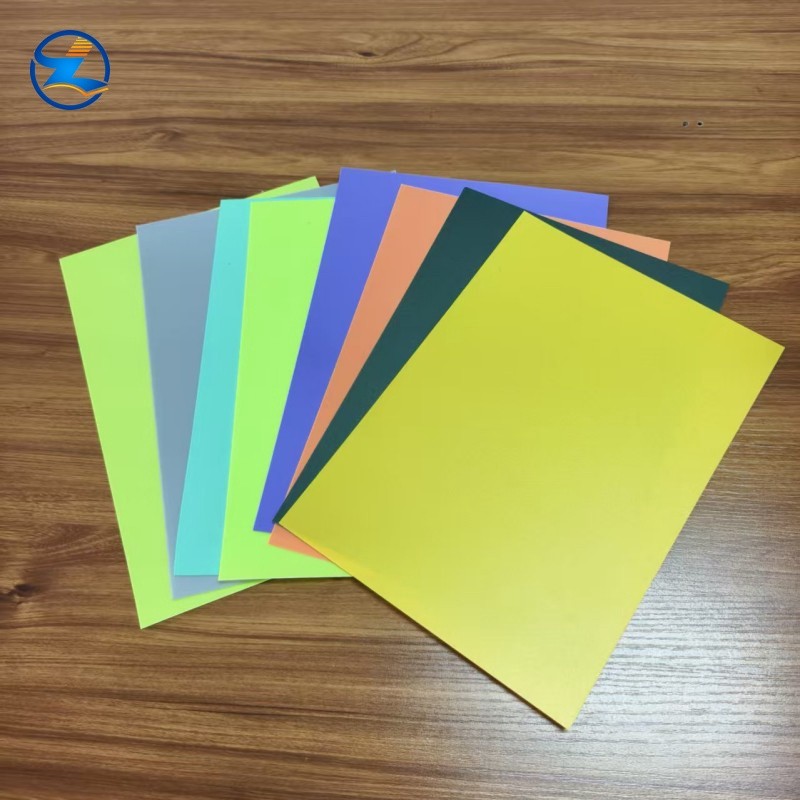 Colored Thermoforming Hips Rigid Plastic Sheet PP Rigid Sheet Film-001