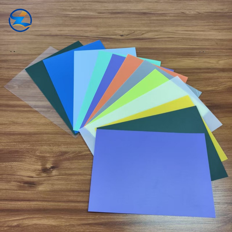 Colored Matte Frosted Plastic PP Rigid Polypropylene Sheet