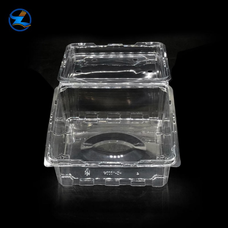 Transparent PET Fruit Vegetable Packaging Boxes PET Food Box-001