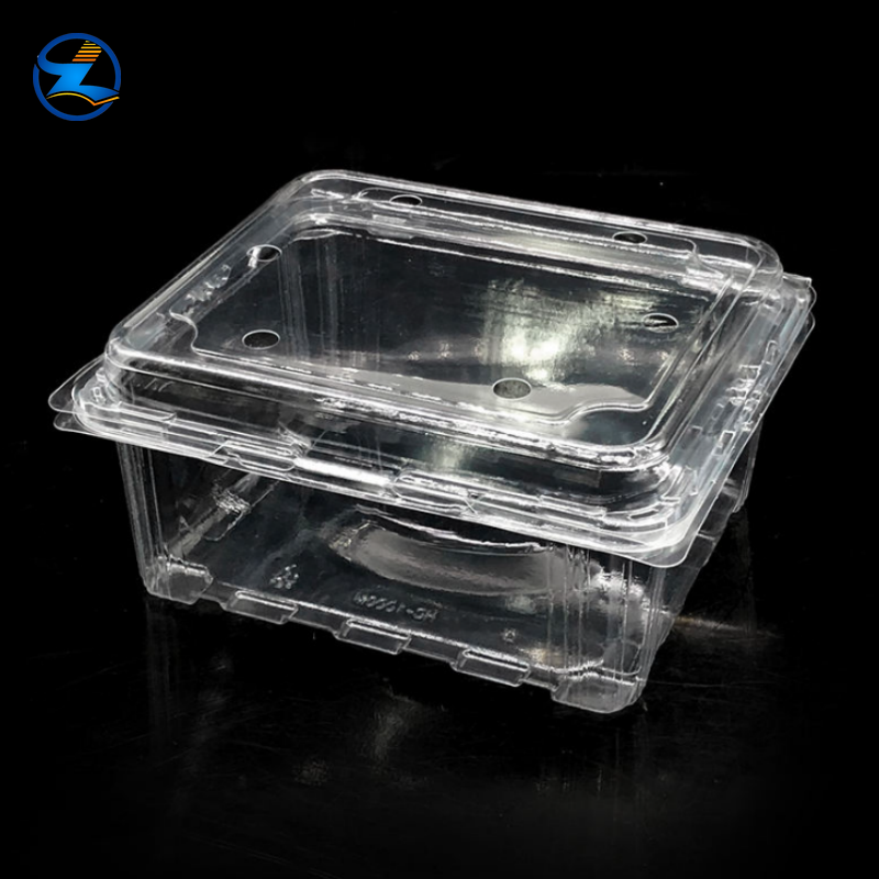 Transparent PET Fruit Vegetable Packaging Boxes