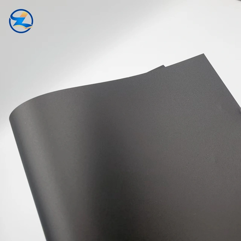 Natural and black flame-retardant frosted PC sheets